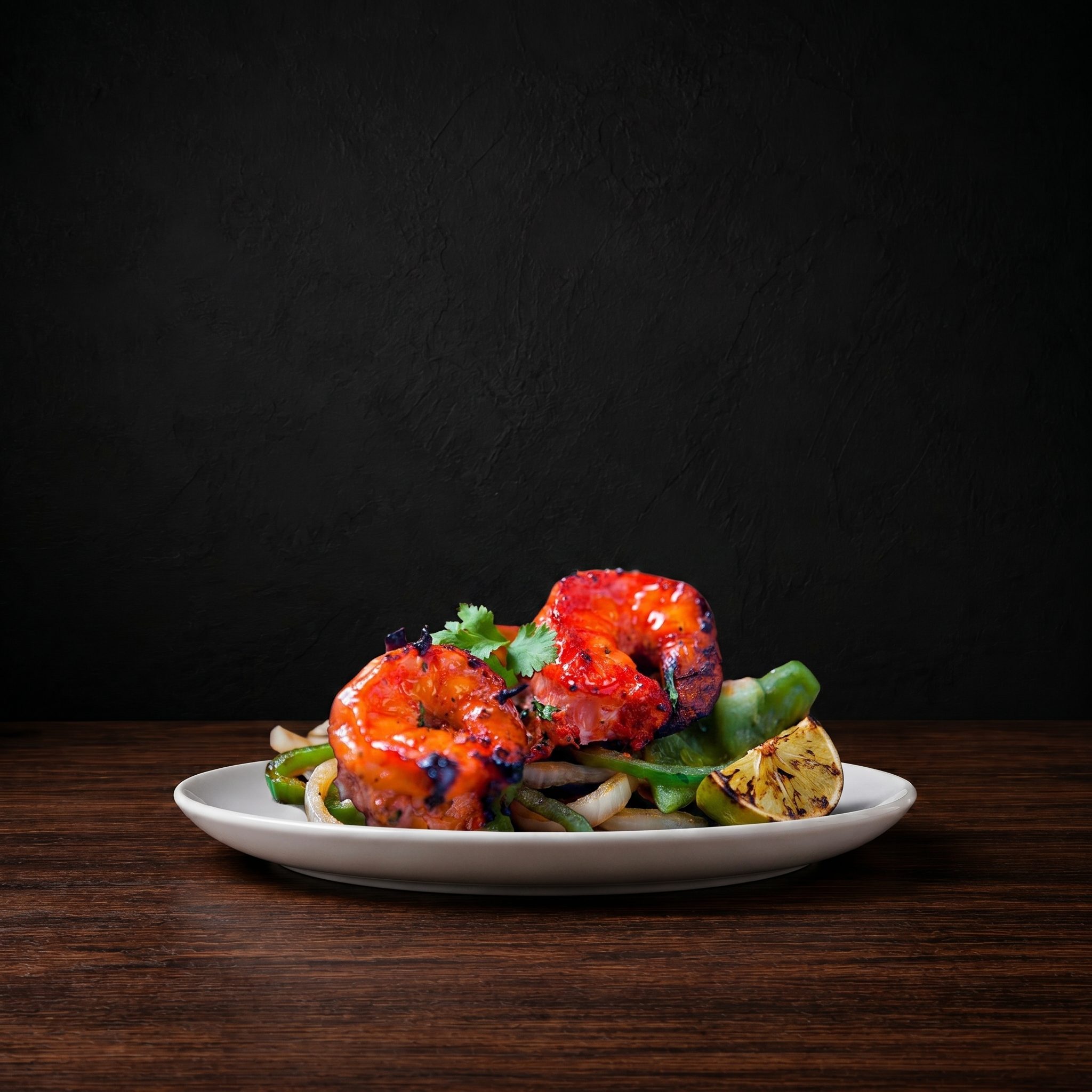 Shrimp Tandoori.