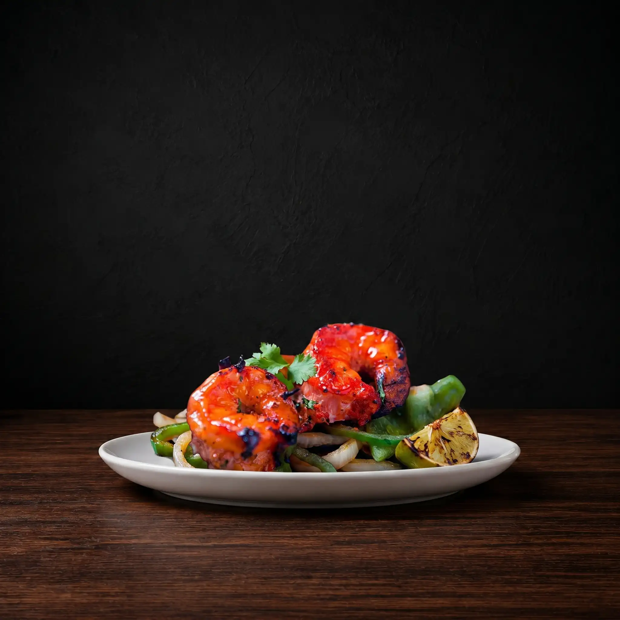 Shrimp Tandoori.