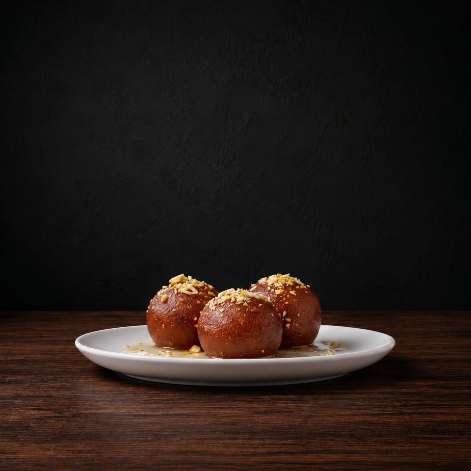 Indulge in our gulab jamun