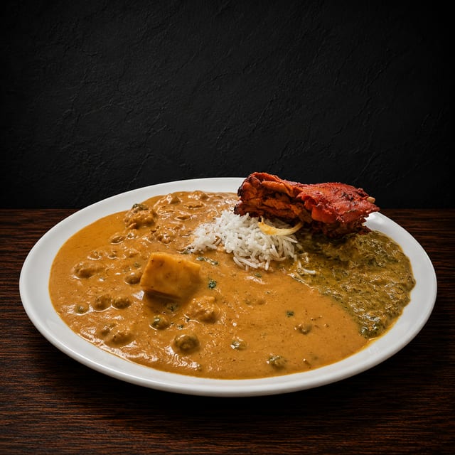 Saag Choley.