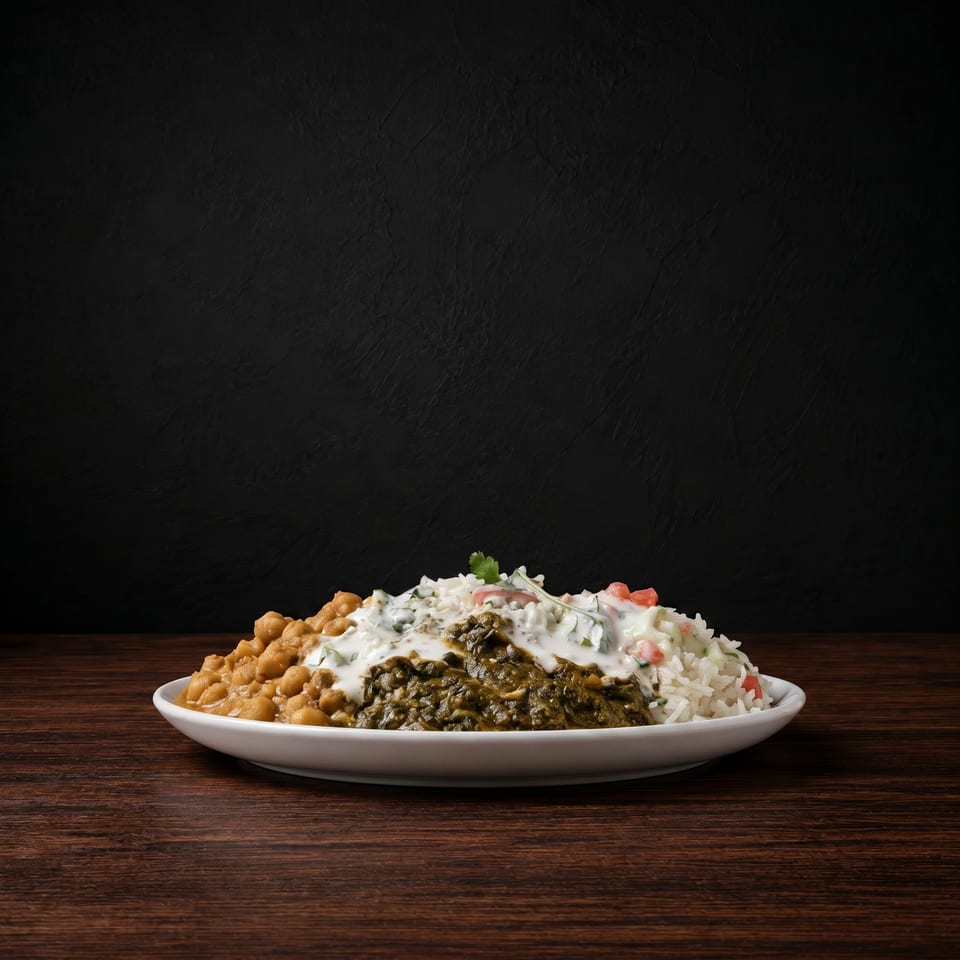 Savor our authentic saag