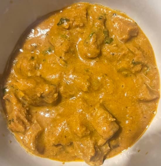 Lamb and Shrimp Curry.